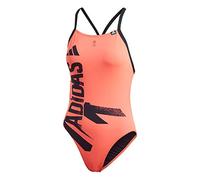 adidas PRO Tokyo Suit, Costume da Bagno Unisex-Adulto, Rosso, Nero, 32