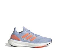 adidas Pureboost 22 Shoes, Scarpe da Corsa Donna, Blue Dawn/Coral Fusion/Wonder Quartz, 44 EU