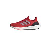 adidas Pureboost 23 Shoes, Scarpe da Corsa Uomo, Scarlet/Silver Metallic/Cloud White, 42 EU