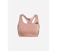 Adidas Pwr 3stripes W - Bra Training - Donna - Marrone L