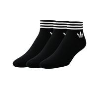 Calzini Trefoil (3 paia) Black / White 35-38