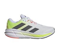 Adidas Questar 3 Running Shoes - Scarpe Basse Non da Calcio, Ftwr White/Grey Five/Lucid Lemon,