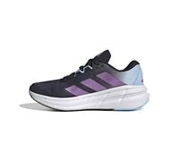 adidas Questar 3 Running Shoes, Scarpe da Corsa Donna, Core Black/Purple Burst/Glow Blue, 39 1/3 EU