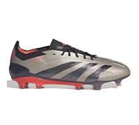 Adidas Ramponi Predator Elite per terreno solido, Platino Metallico Aurora Nero, 44 2/3 EU