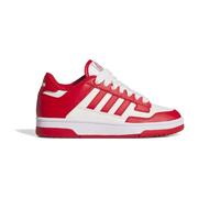 adidas Rapid Court Low Junior Shoes, Scarpe da Ginnastica, Team Colleg Red/Cloud White/Ftwr White, 35.5 EU