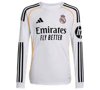 Adidas Real Madrid 25/26 Home Junior Long Sleeve T-shirt Bianco 7-8 Years Bambino,Bambina