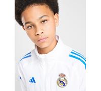 adidas Real Madrid European Giacca di Rappresentanza Junior, Bianco 7-8Y