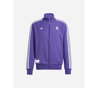 Adidas Real Madrid Icon M - Abbigliamento Calcio Ufficiale - Uomo - Viola L