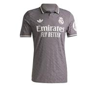 adidas Real Madrid - Maglia autentica da uomo, 24/25, grigio, XL