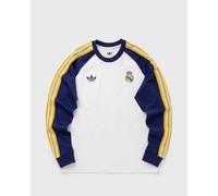 Adidas Real Madrid Originals Long Sleeve T-shirt Bianco S Uomo
