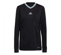 Adidas Ref 22 JSY LS, Maglia Lunga Unisex-Adulto, Black, Tessuto morbido XL