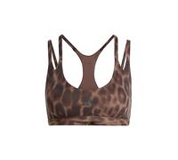 ADIDAS Reggiseno sportivo da donna Optime a supporto leggero marrone | L