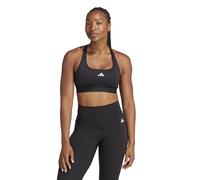 adidas Reggiseno Sportivo da Donna Powerreact Training Medium Support Bra, Lab Nero