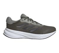 adidas Response Shoes, Scarpe da Corsa Uomo, Olive Strata/Core Black/Bright Red, 42 EU