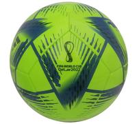 Adidas Rihla Club WM 2022 Palla Allenamento Calcio Limone Blu Gr.5 (G) .4