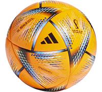 adidas Rihla World Cup Pro - Pallone da calcio per partite (5, arancione)