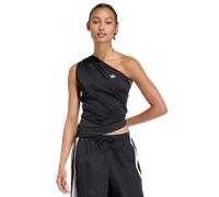Adidas Rouched One Shoulder Top Donna - Magliette Nero - Taglia L (42-44) - Poly Mesh Black L (42-44)