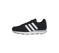 adidas Run 60s 3.0 Leather Shoes, Sneakers Uomo, Core Black Cloud White Core White, 42 2/3 EU