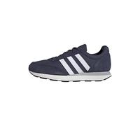 adidas Run 60s 3.0 Leather Shoes, Sneakers Uomo, Shadow Navy Cloud White Core Black, 46 2/3 EU