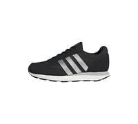 adidas Run 60s 3.0 Lifestyle Running Shoes, Scarpe Donna, Core Black/Silver/Core White, 38 EU