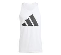 adidas RUN IT Tank - Canotta da corsa da uomo, Bianco, M