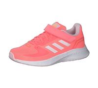 Adidas Runfalcon 2.0 El K, Scarpe da Ginnastica Basse Unisex - Bambini e Ragazzi, Rosso Acido/Bianco/Rosa Chiaro, 28 EU