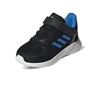 Adidas Runfalcon 2.0 I, Scarpe da Ginnastica Basse Unisex - Bambini, Nucleo Nero/Blu Rush/Bianco, 24 EU