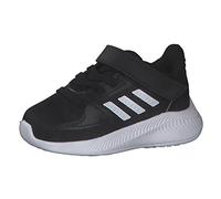 Adidas Runfalcon 2.0 I, Scarpe da Ginnastica Unisex - Bambini e Ragazzi, Nucleo Nero/Bianco/Argento Met., 23 EU