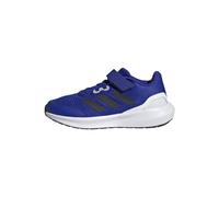 adidas RunFalcon 3.0 Elastic Lace Top Strap Shoes, Scarpe da Corsa, Lucid Blue/Legend Ink/Cloud White, 29 EU