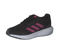adidas RunFalcon 3 Lace Shoes, Scarpe da Corsa, Carbon Black/PULMAG/Grey Six, 36 EU