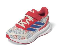 adidas RUNFALCON 5 Dino Shoes Children, Scarpe da Corsa Unisex-Bambini, off White/Bright Royal/Semi Lucid Red, 33 EU