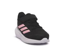 adidas RUNFALCON 5 Shoes Infants, Scarpe da Corsa Unisex-Bimbi 0-24, Core Black/Pink Spark/Silver Met, 22 EU