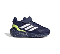 adidas RUNFALCON 5 Shoes Infants, Scarpe da Corsa Unisex-Bimbi 0-24, Dark Blue/Ftwr White/Hi-RES Yellow, 27 EU
