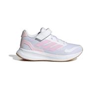 adidas RUNFALCON 5 Shoes Kids, Scarpe da Corsa Unisex-Bambini, Ftwr White/Clear Pink/Gum 3, 31 EU