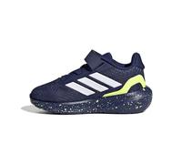 adidas RUNFALCON 5 Shoes Infants, Scarpe da Corsa Unisex-Bimbi 0-24, Dark Blue/Ftwr White/Hi-RES Yellow, 19 EU