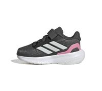 adidas RUNFALCON 5 Shoes Infants, Scarpe da Corsa Unisex-Bimbi 0-24, Grey Six/Crystal White/Bliss Pink, 27 EU