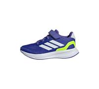 adidas RUNFALCON 5 Shoes Kids, Scarpe da Corsa, Lucid Blue/Cloud White/Cobalt Blue, 28 EU