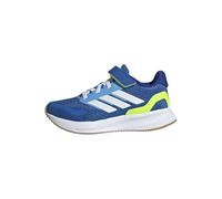 adidas RUNFALCON 5 Shoes Kids, Scarpe da Corsa Unisex-Bambini, Bright Royal/Cloud White/Lucid Lemon, 28 EU