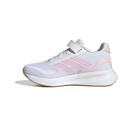 adidas RUNFALCON 5 Shoes Kids, Scarpe da Corsa Unisex-Bambini, Ftwr White/Clear Pink/Gum 3, 29 EU