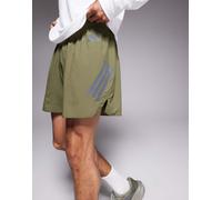 adidas Homme ADI365 Running Formotion Iconic Shorts, Olive Strata, XXL 7 inch