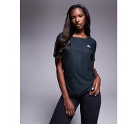 adidas Running - adi365 - T-shirt nera stampata-Nero L