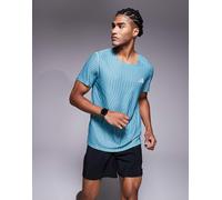 adidas Running - adi365 - T-shirt verde-azzurro con stampa-Blu 2XL