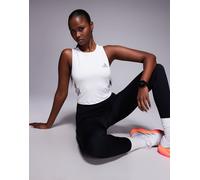 Adidas Adi365 Iconic Running Crop Sports Top Bianco S Donna