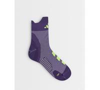 adidas Running - Adizero - Calzini viola e gialli-Bianco L