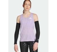adidas - Running Adizero - Canottiera da corsa color prugna polvere / lilla magico-Viola 2XL