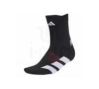 adidas Unisex - Adulto Running Adizero Quarter Sock Socks, black/white, XL