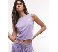 adidas Donna Adi365 Running Climacool Iconic Crop Tank Shirt, Magic Lilac, XL