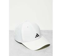 adidas Unisex - Adulto Running Essentials AEROREADY Six-Panel Baseball Cap, White / Matte Silver, S