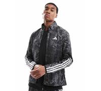adidas Running - Own The Run - Giacca nera con stampa-Nero S