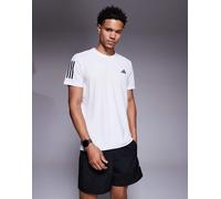 T-shirt adidas Own The Run manica corta bianco puro nero - S